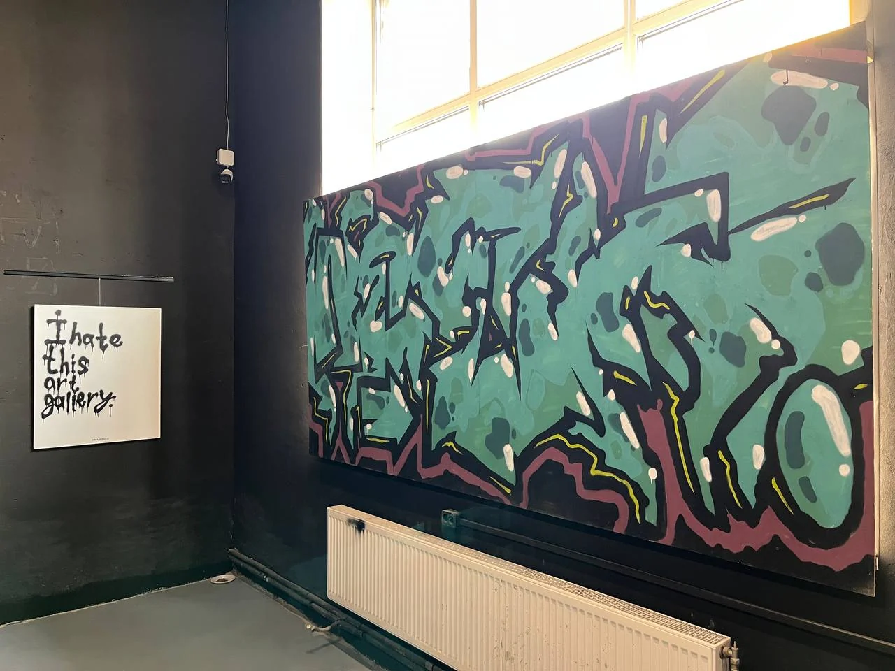 Large graffiti mural at B-Walls 2026
