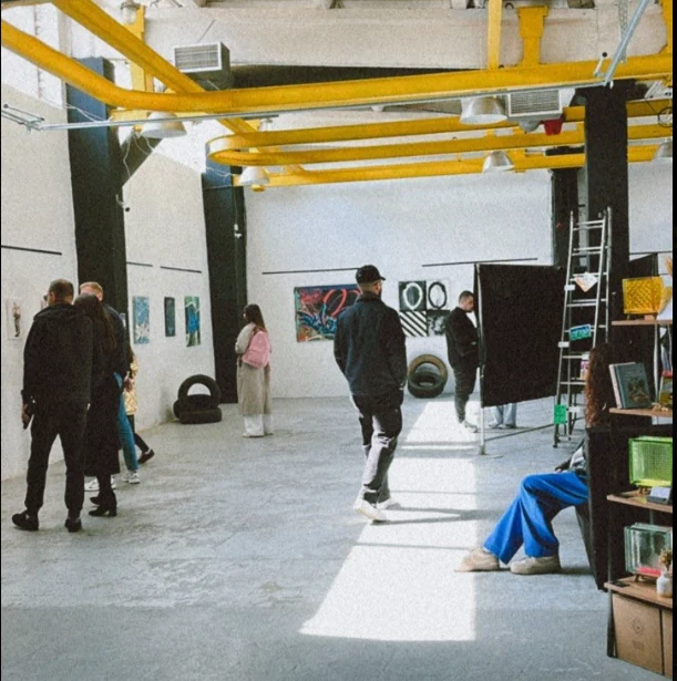 B-Walls exhibition space in Minsk
